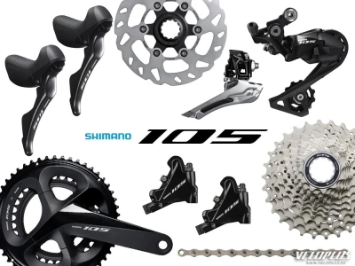 Groupset Shimano 105 R7000 2x11 ketaspidurile