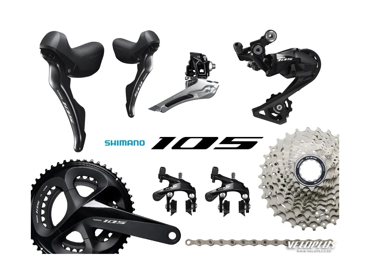 Groupset Shimano 105 R7000 2x11 for rim brake