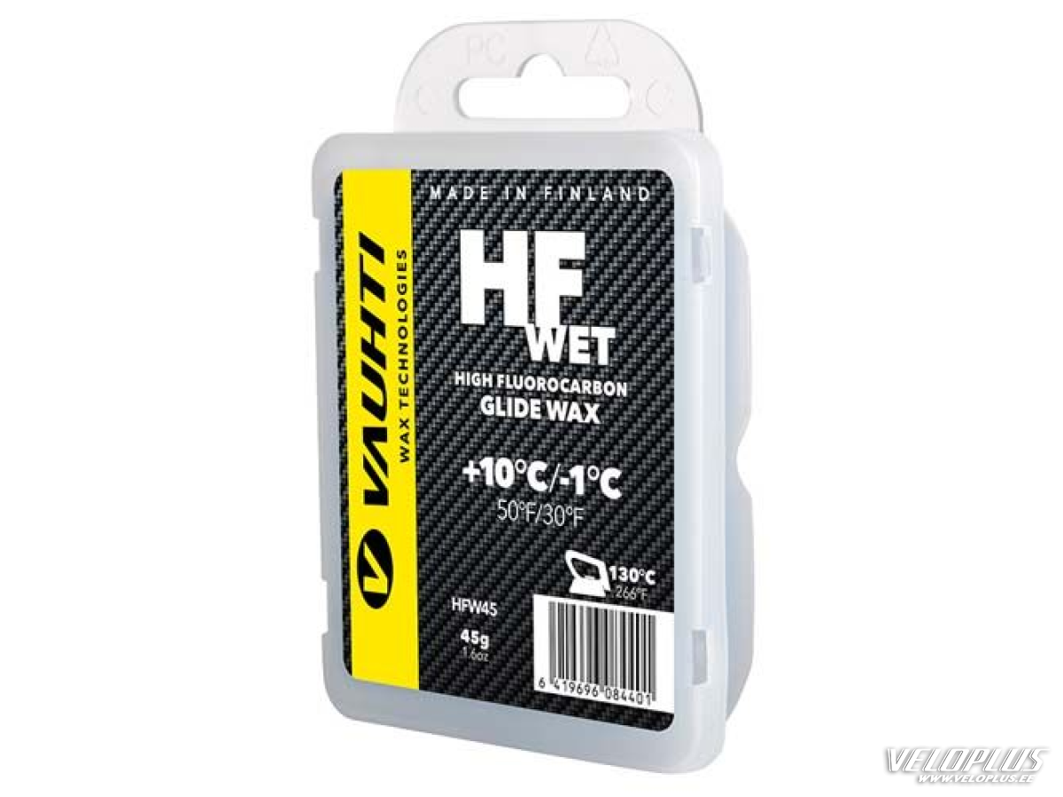 VAUHTI HF WET +10...-1°C 45G FLUOROCARBON GLIDE WAX