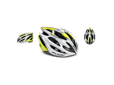 Helmet Rudy Project Sterling S-M white/yellow Fluo