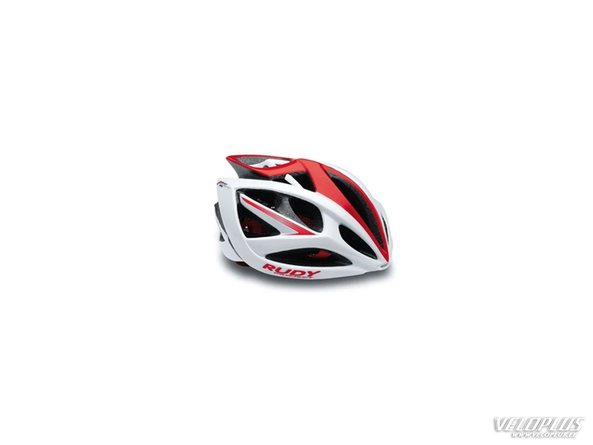 Helmet Rudy Project Airstorm white-red shiny S/M