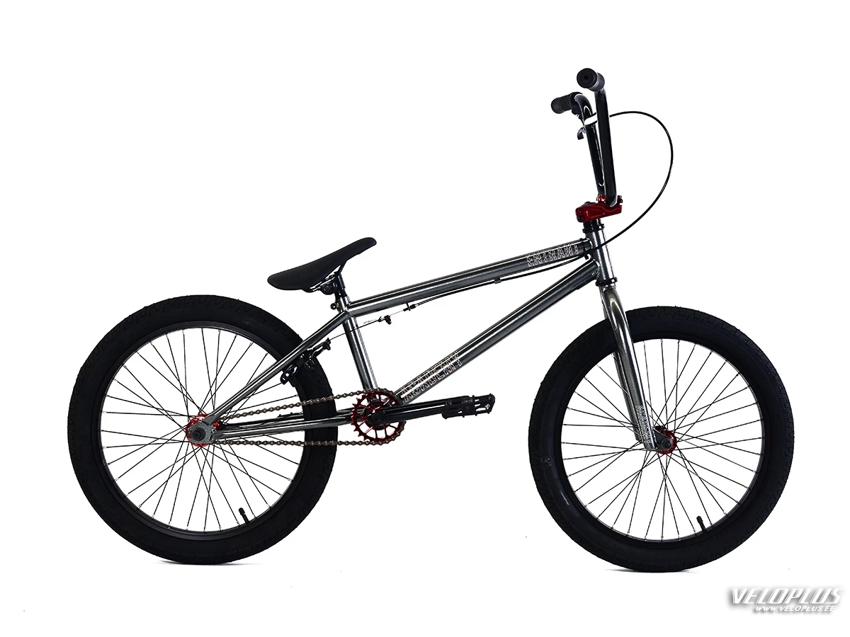 BMX Academy Entrant 20/ 19.5 TT metallhall/punane