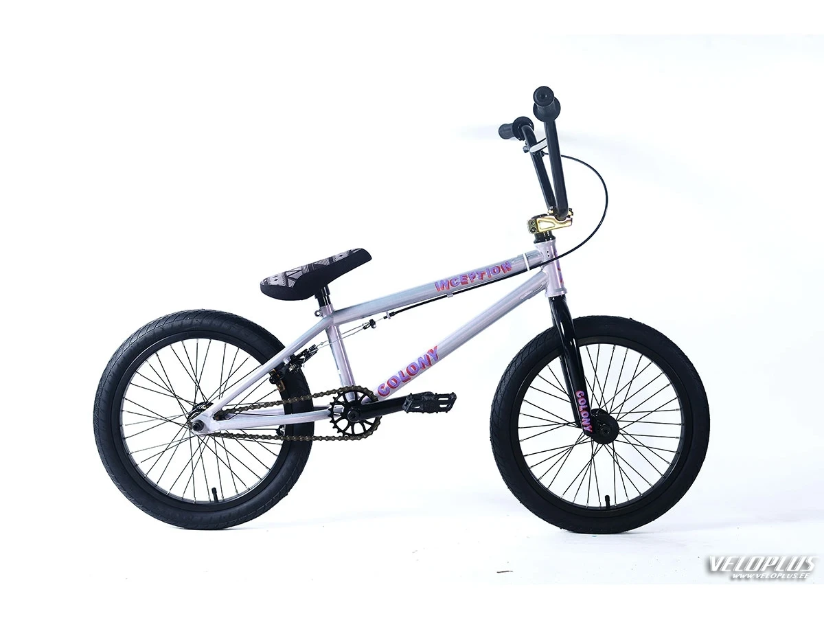 BMX complete bike COLONY Inception 18.0" Mint/Rainbow