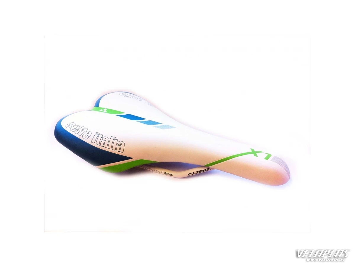 Saddle Selle Italia X1 white-green