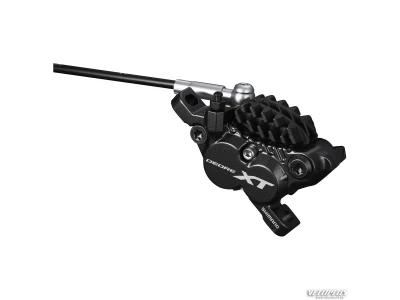 Hydraulic Disc Brake Caliper Shimano XT BR-M8020 F/R incl H01A Resin, 4 pistons