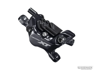 Hydraulic Disc Brake Caliper Shimano XT BR-M8120 F/R metal w/Fin 4 pistons