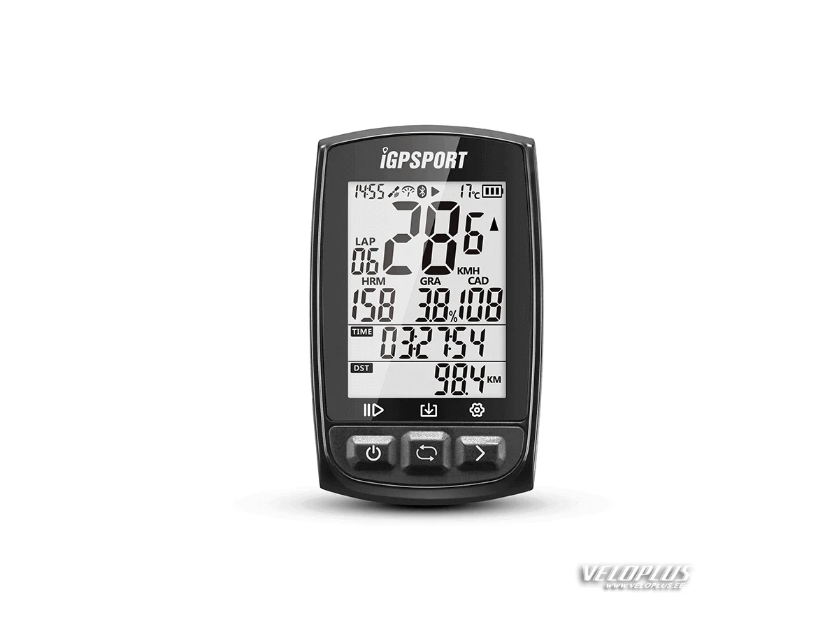 GPS bike computer iGPSPORT iGS50E black ANT+ Bluetooth