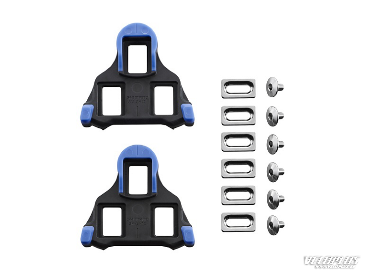 Cleat set Shimano SPD-SH12  2 degrees