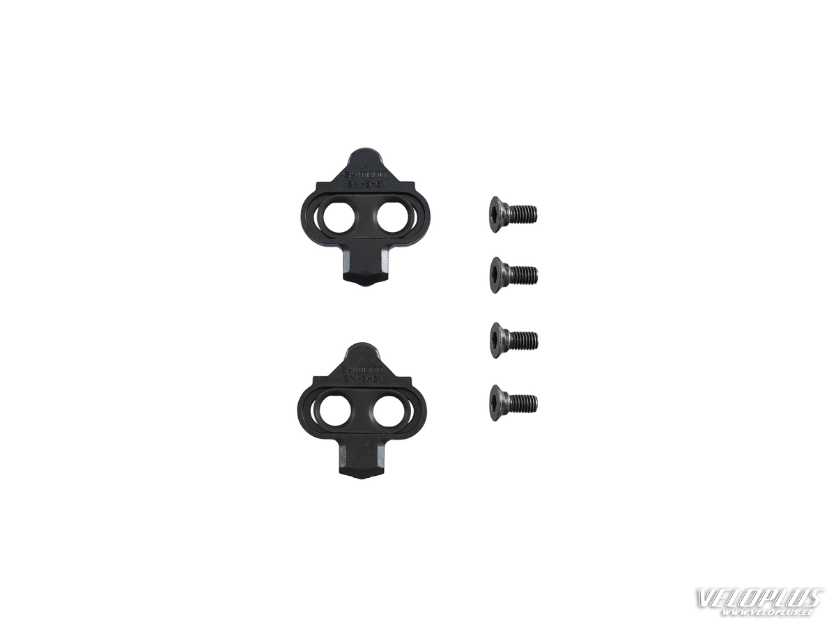 Cleat set Shimano SPD SH51 black