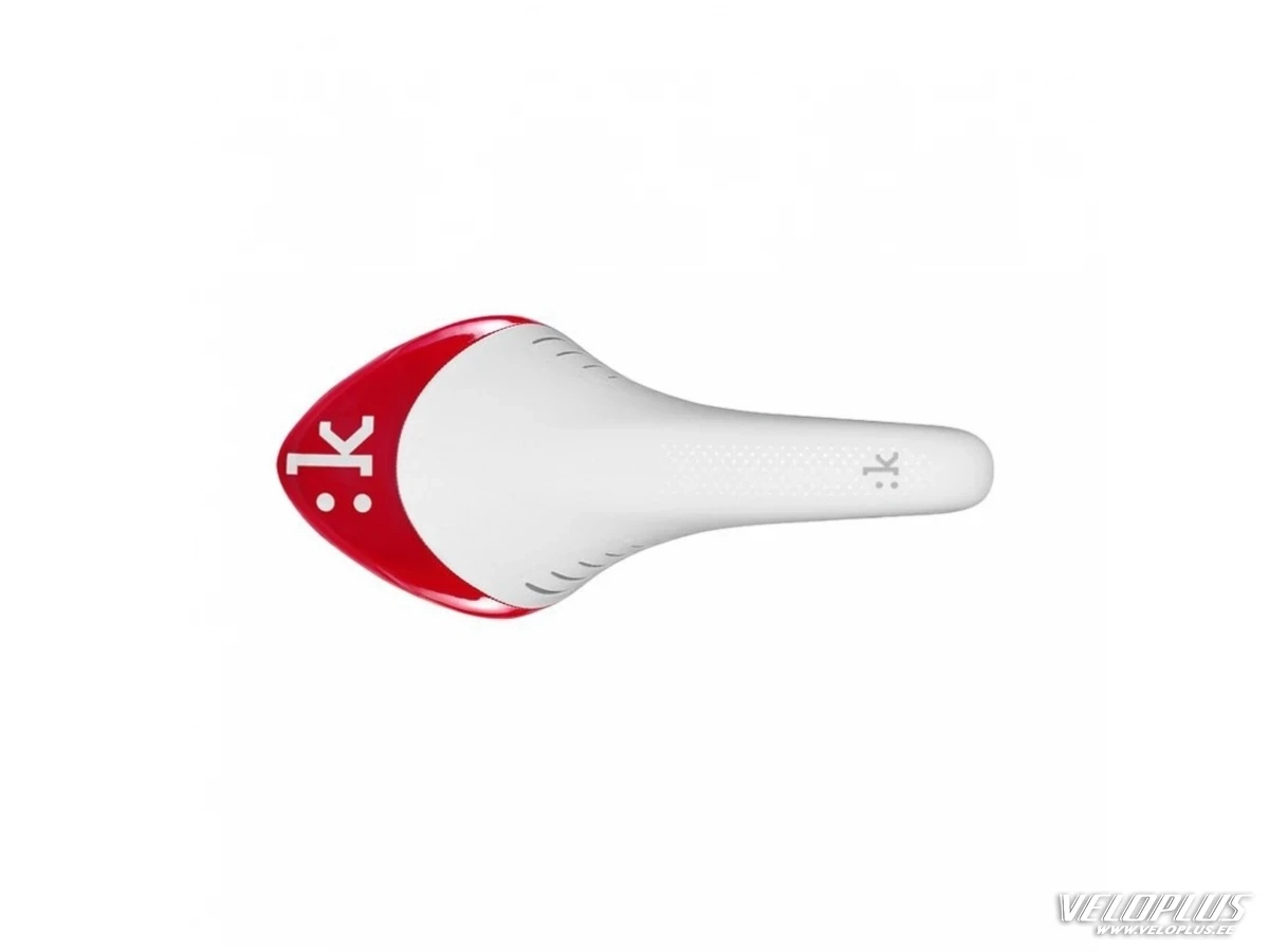 Sadul Fizik Arione TRI2 k:ium valge/läikiv punane