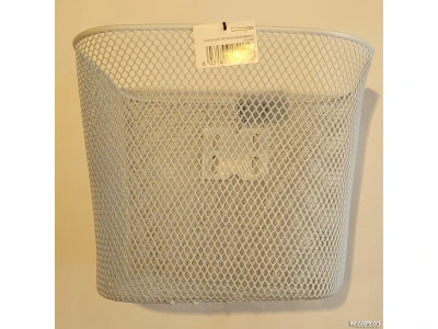 kids bike front basket BONIN 20-24 WHITE w/o fixers