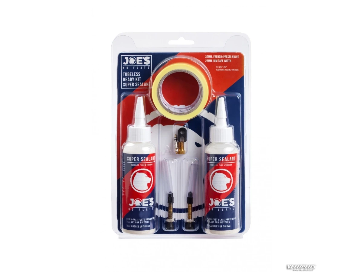 Tubeless Ready kit Joe´s No Flats Super Sealant, 25mm