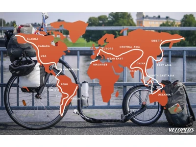 Scooter Kickbike City G4 red