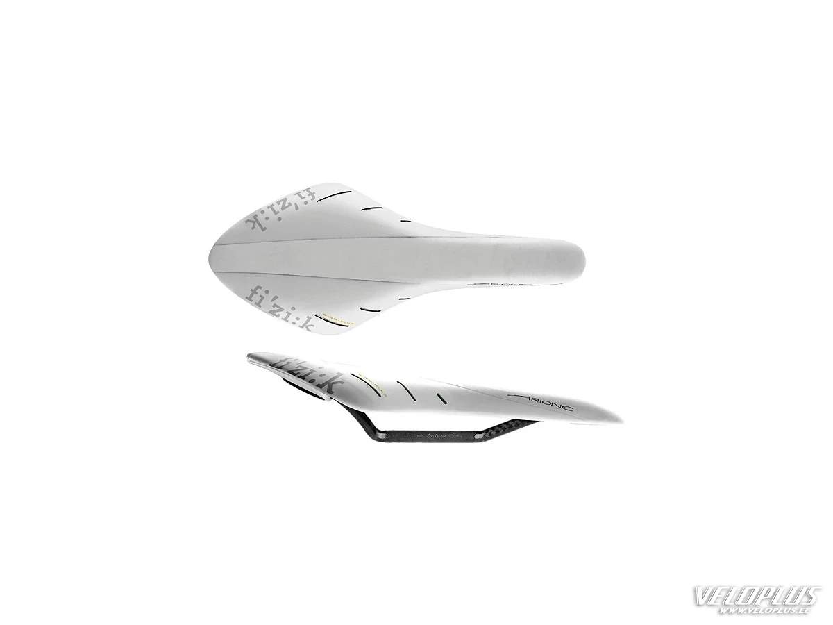 Saddle Fizik Arione R1 carbon braided white