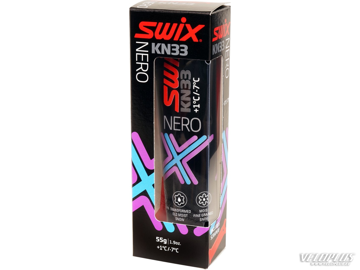 SWIX KN33 Nero Racing Klister +1°C to -7°C, 55g