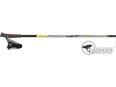 Ski poles KV+ Advanced Clip black 50% carbon 170cm
