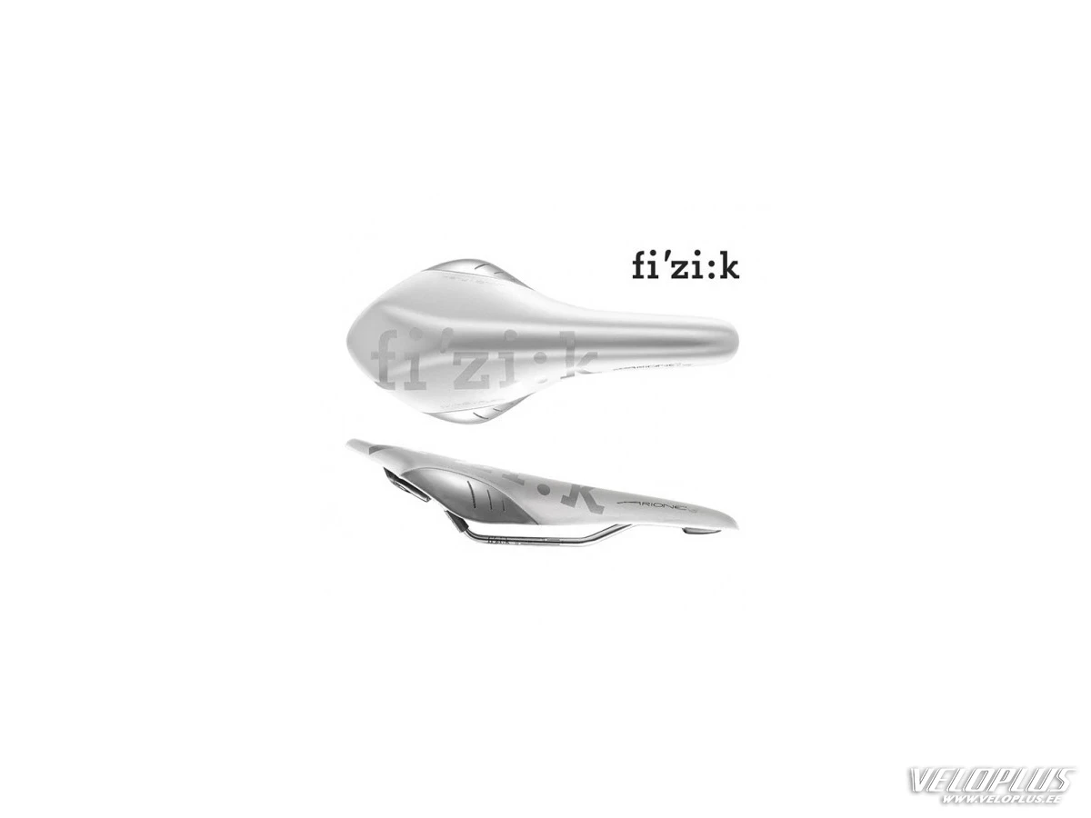 Saddle Fizik Arione Versus white/glossy silver