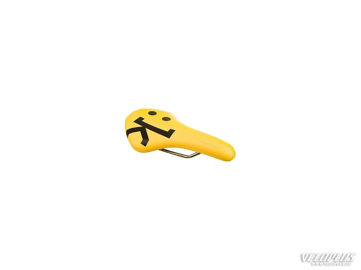 Saddle Fizik Ares yellow + glossy yellow
