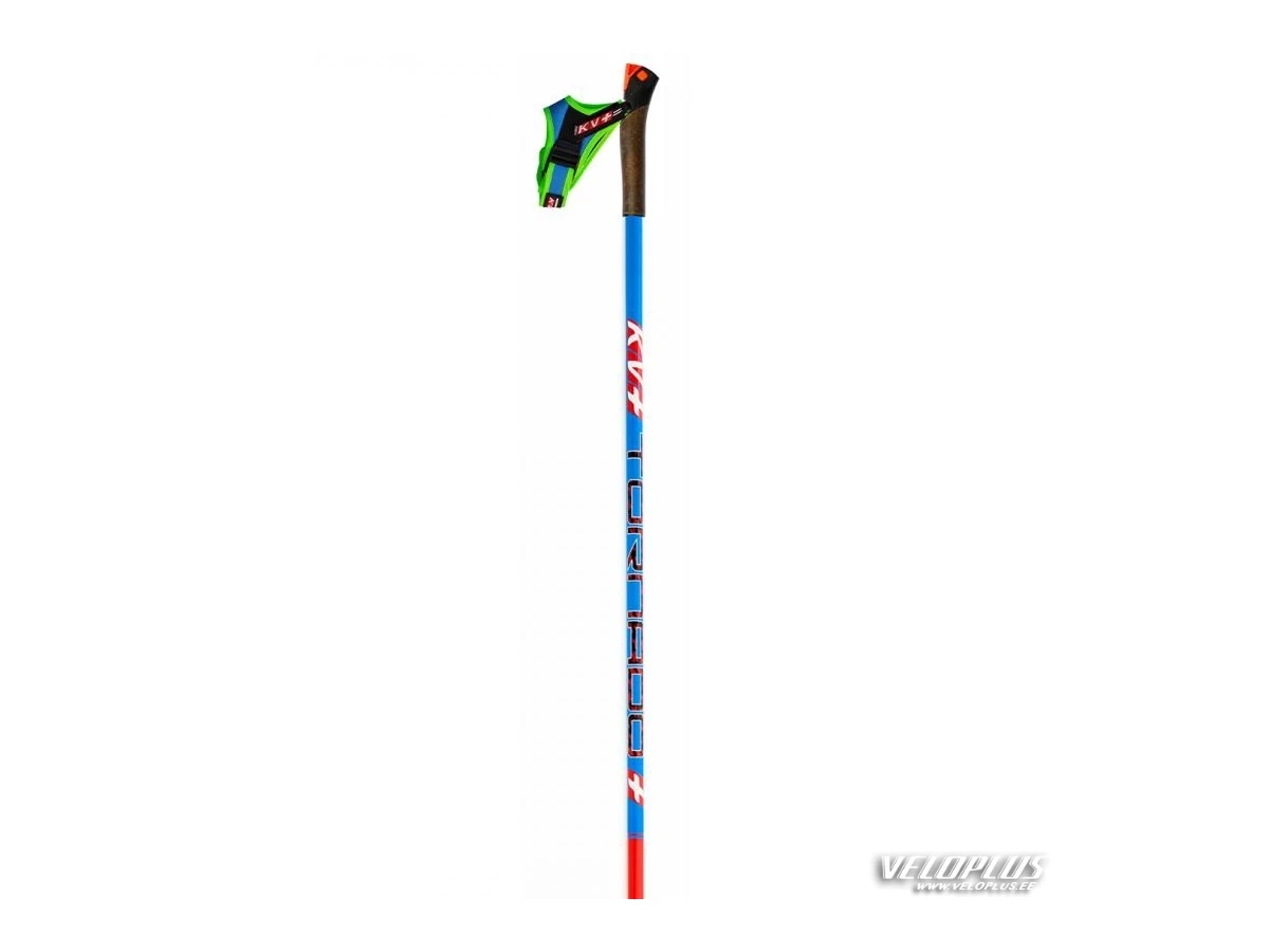 Ski poles KV+ TORNADO PLUS Carbon Clip Set-kit 170cm