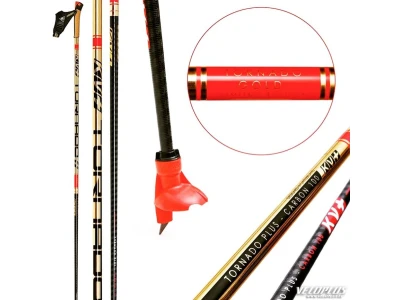 Ski poles KV+ TORNADO GOLD Set-kit 170cm