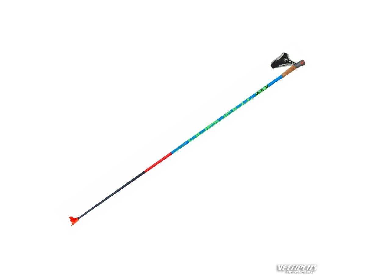 Suusakepid KV+ TORNADO PLUS JR QCD CLIP 130cm KIT (80% süsinik)