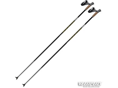 Ski poles KV+ FORZA CLIP 157,5cm black 100% carbon