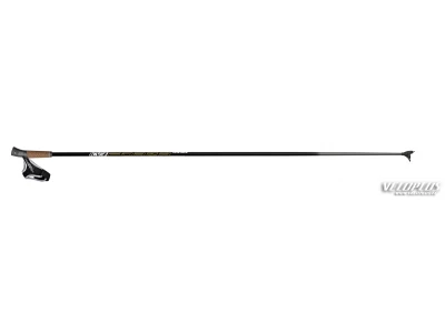 Ski poles KV+ FORZA CLIP 157,5cm black 100% carbon
