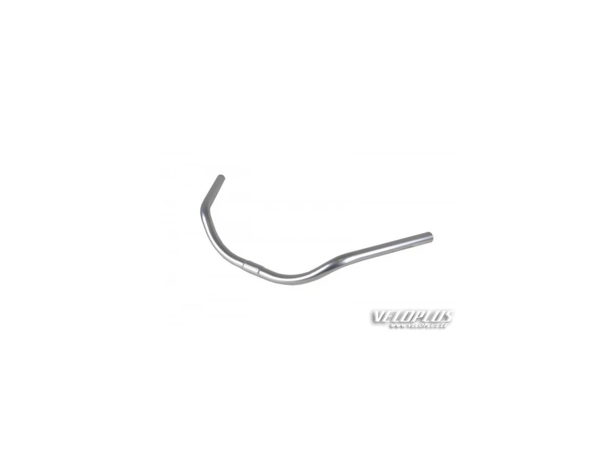 Handlebar Retro Cruiser 25,4x580mm, silver steel