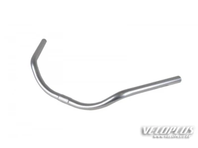 Handlebar Retro Cruiser 25,4x580mm, silver steel