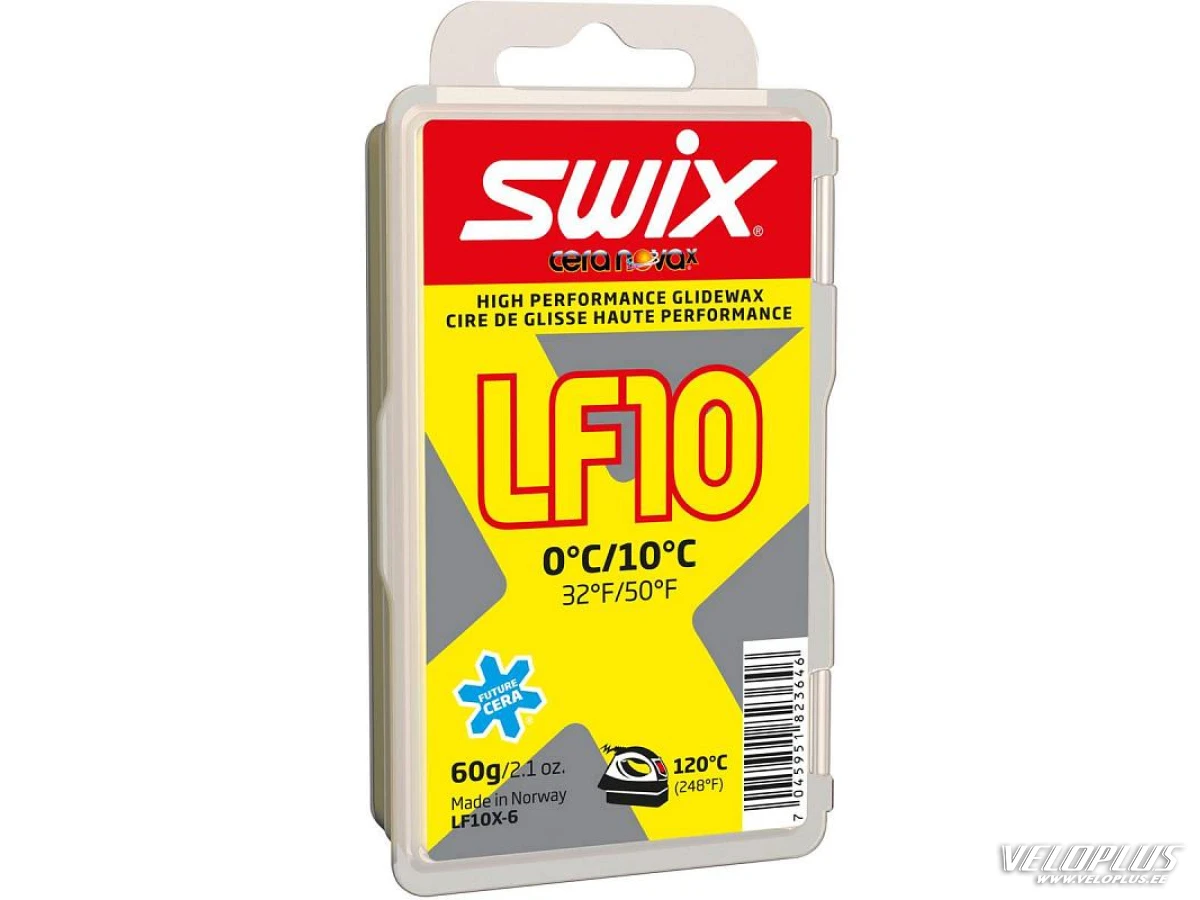 Slēpju vasks Swix LF10X 0°C/+10°C, 60g