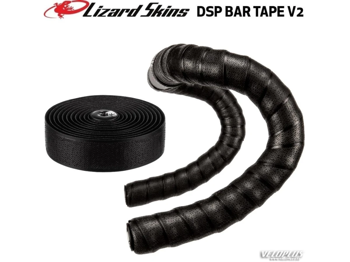 Lizard Skins DSP BAR TAPE V2 2.5 BLACK