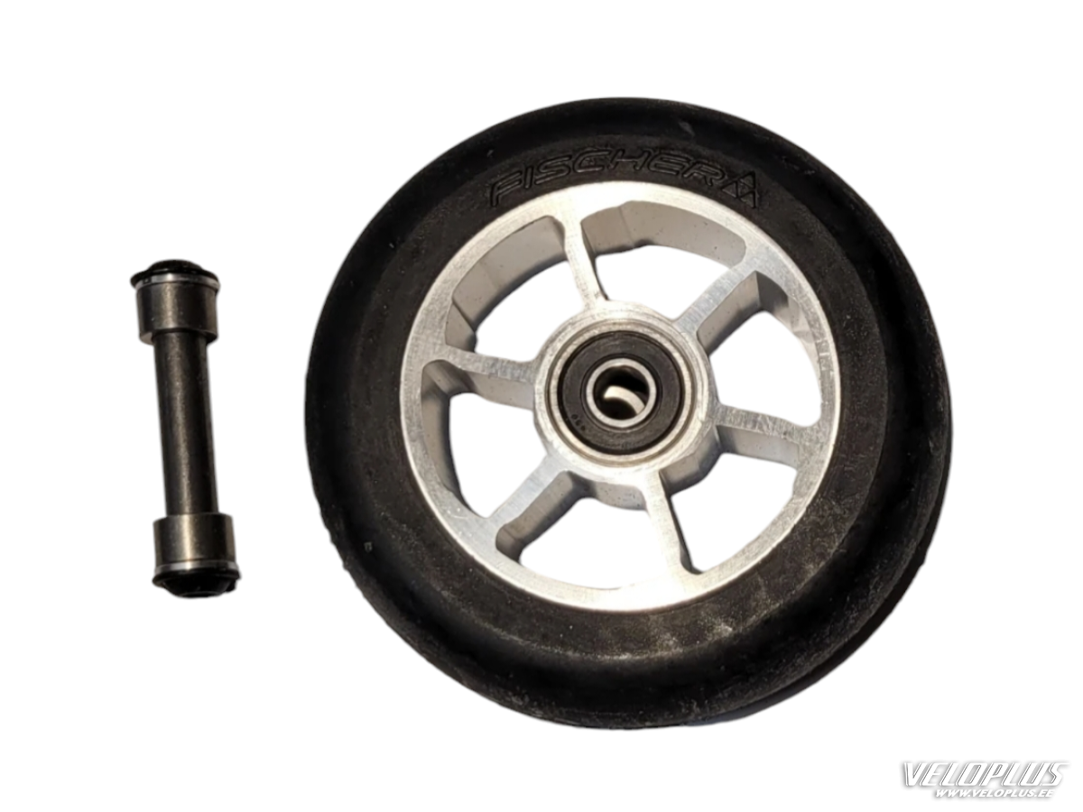 FISCHER ROLLERSKI WHEEL SKATE MED 100x24 mm w/ bearings & axle