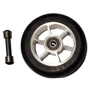 FISCHER ROLLERSKI WHEEL SKATE MED 100x24 mm w/ bearings & axle