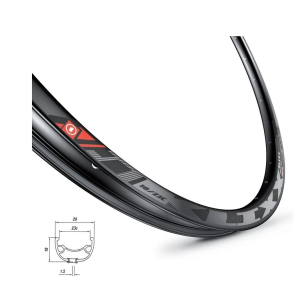 Rim Mach1 Klixx 26" 559x23C 32a black disc