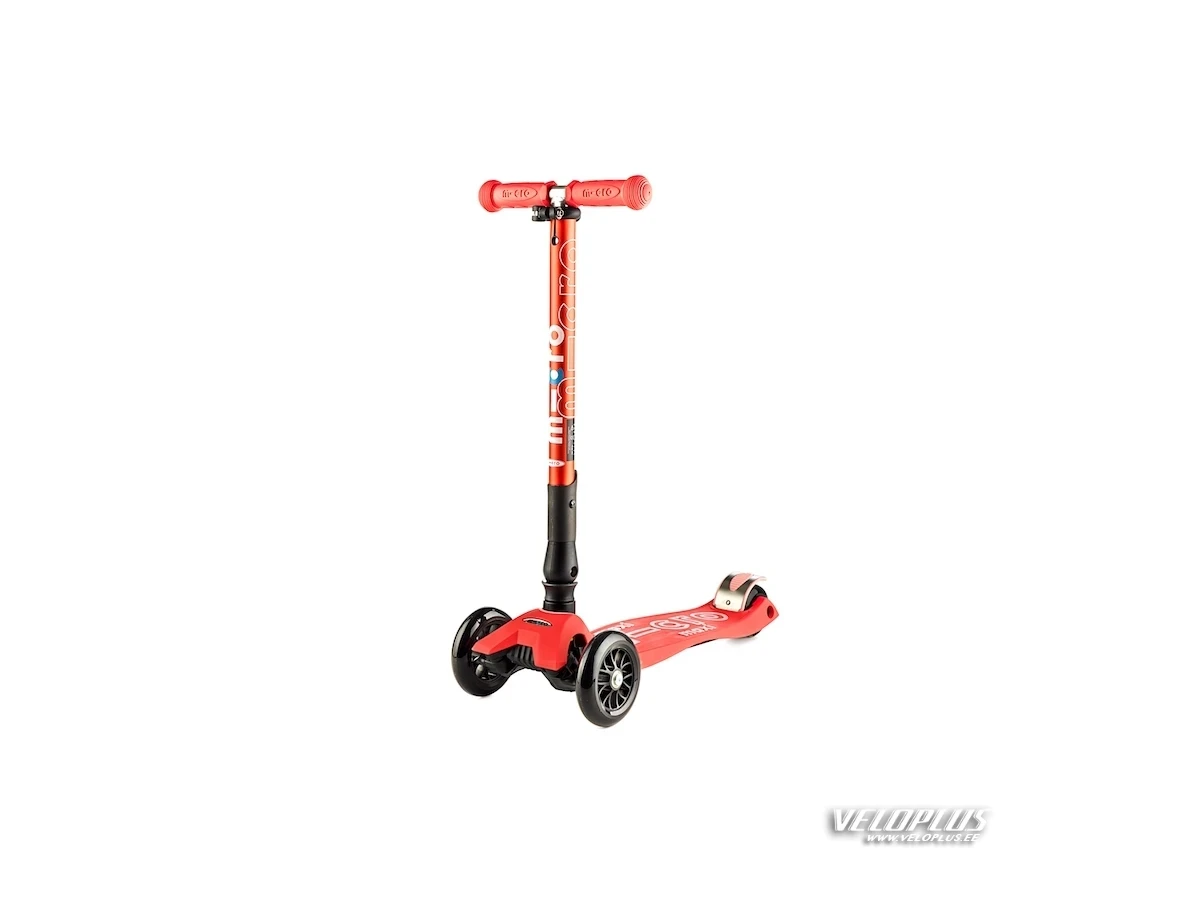 Scooter Micro Maxi Deluxe Foldable coral red