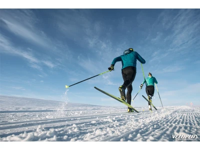 Skis Fischer Twin Skin Race Stiff IFP classic 202 + binding Race Classic IFP
