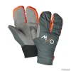 Ski gloves ONE WAY LOBSTER LIGHT 7 grey/orange thumbnail 1