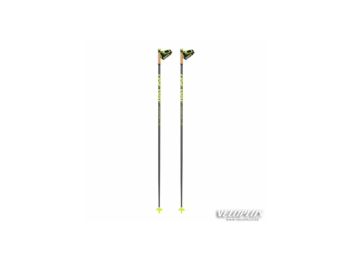 Nordic skipoles ONE WAY DIAMOND PRO MAG blk/ylw 145cm