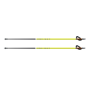 Roller ski poles ONE WAY STORM 2 STREET KIT 180-125cm yellow/black