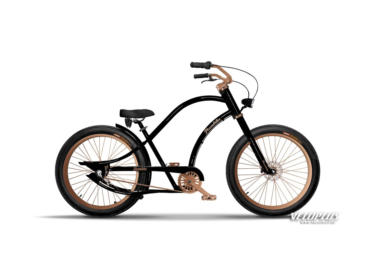 Linnaratas Plumbike Grand Chopper Unique James 26" 3k must/vaskne