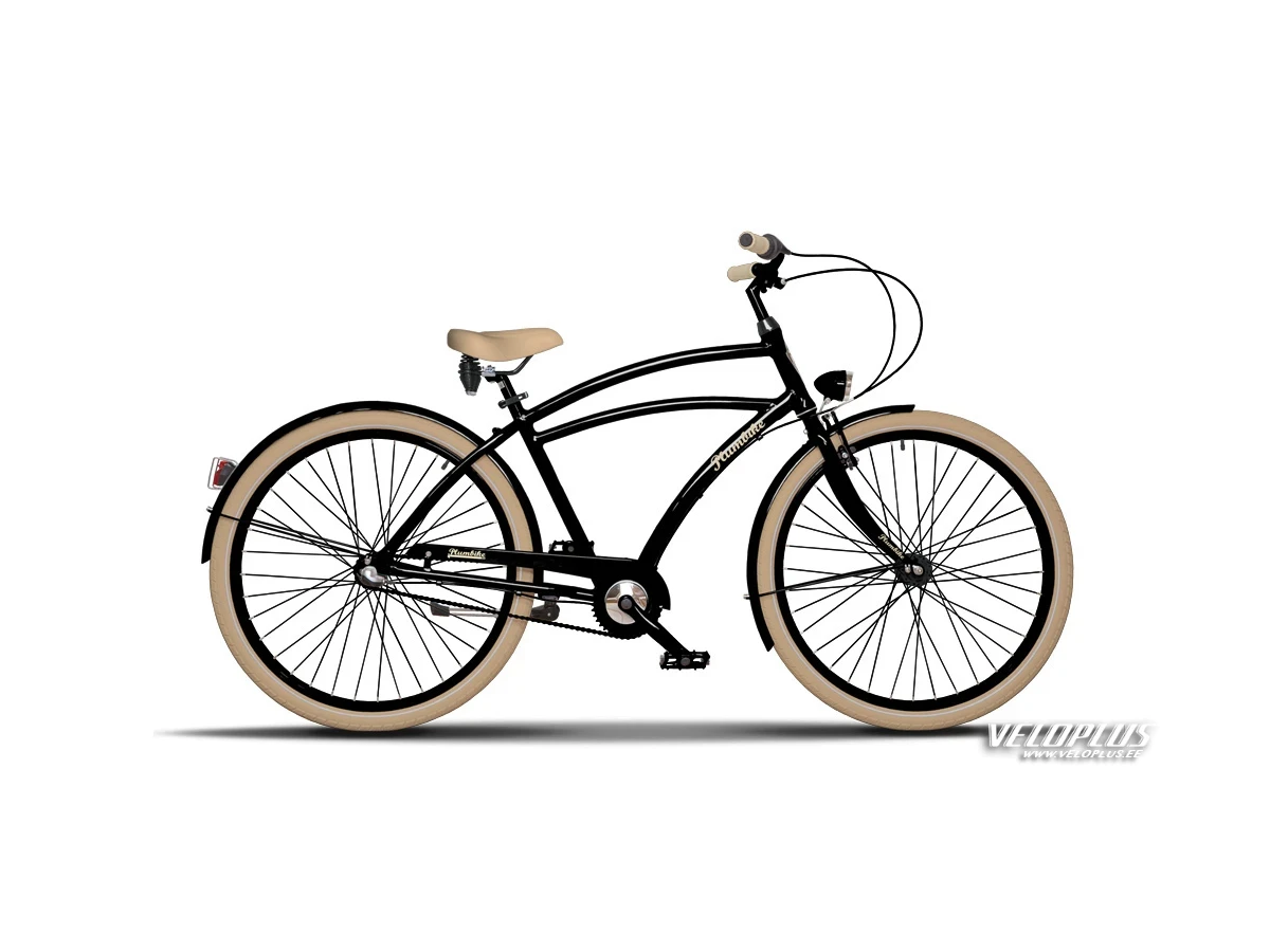 Linnaratas Plumbike Hermes Casual 28" 3k must/beez
