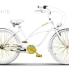 City bike Plumbike La Donna Gold White Cruiser 26" N3 thumbnail 1