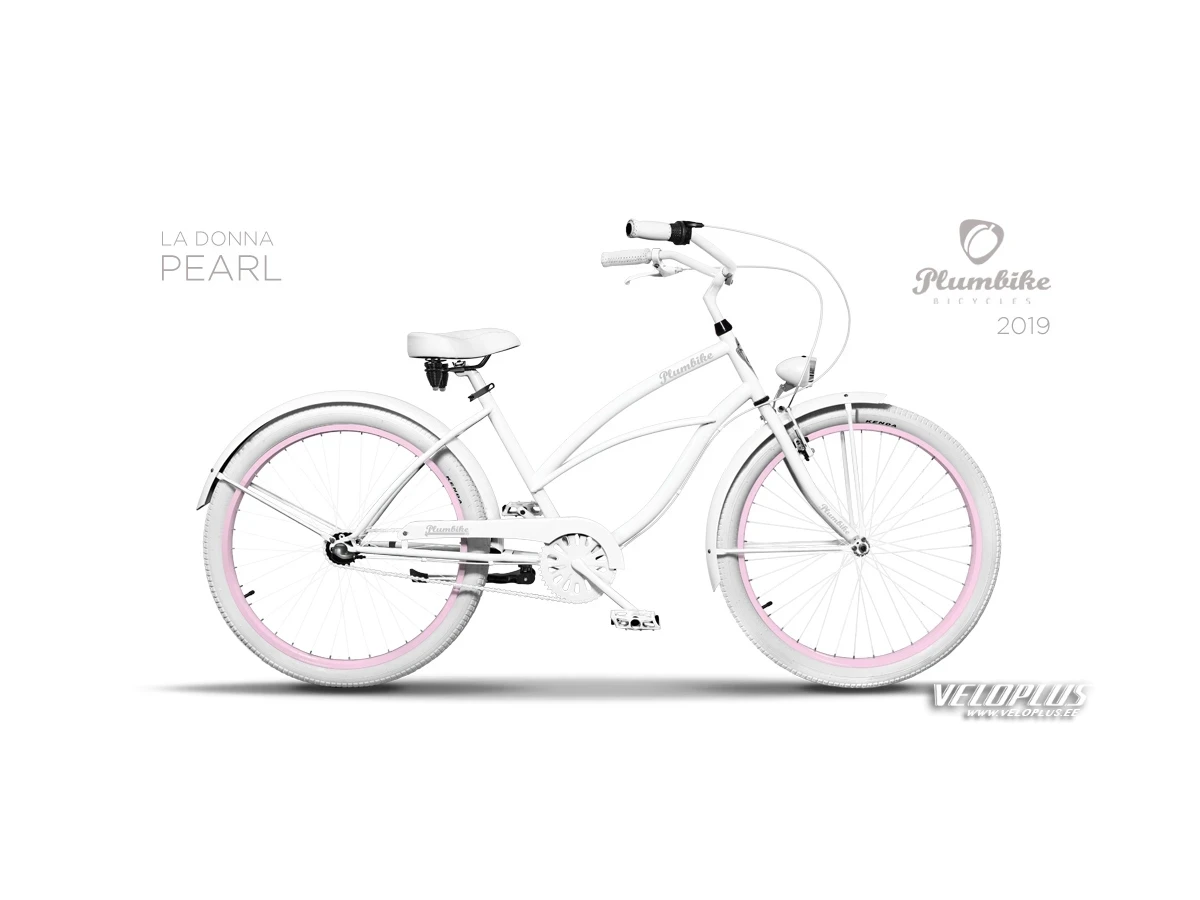 City bike Plumbike La Donna Pearl Cruiser 26" N3