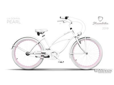 City bike Plumbike La Donna Pearl Cruiser 26" N3