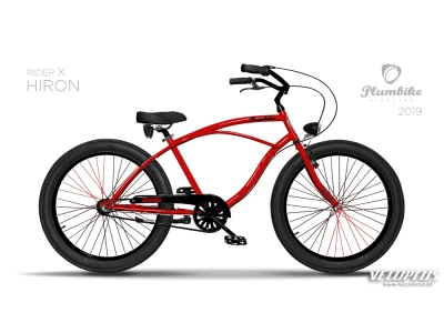 City bike Plumbike Rider X Hiron Cruiser 26" N3