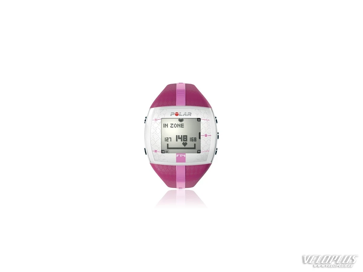 Heart Rate Monitor Polar FT4F violet/pink