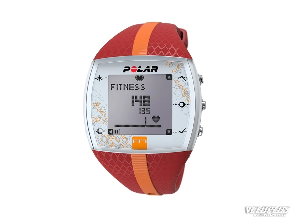 Hear Rate Monitor Polar FT7F red-oranž