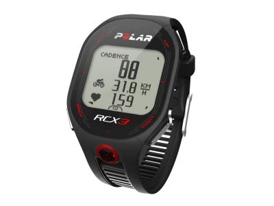 Pulsikell Polar RCX3 M must pulsivööga H3