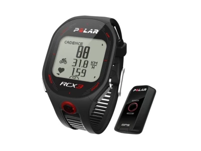 Pulsikell Polar RCX3 M GPS must pulsivööga H3