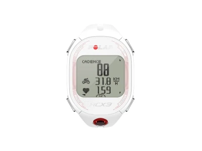 Pulsikell Polar RCX3 M GPS valge pulsivööga H3